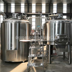 500L 2 vat / 3 vat / 4 vat roestvrijstalen bierbrouwhuisapparatuur aangepast voor verkoop