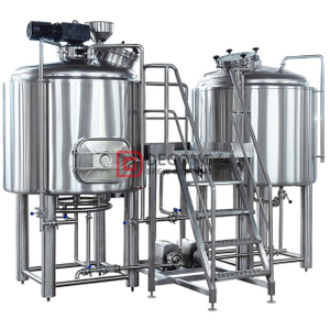 2/3/4/5 vat 500L, 1000L, 2000L brouwhuisuitrusting bierbrouwapparatuur beschikbaar hoogwaardig sanitair ss-machines