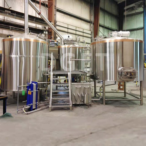 Turnkey-project van brouwerij 1000L 10BBL 10HL bierproductielijn Bierbrouwsysteem te koop